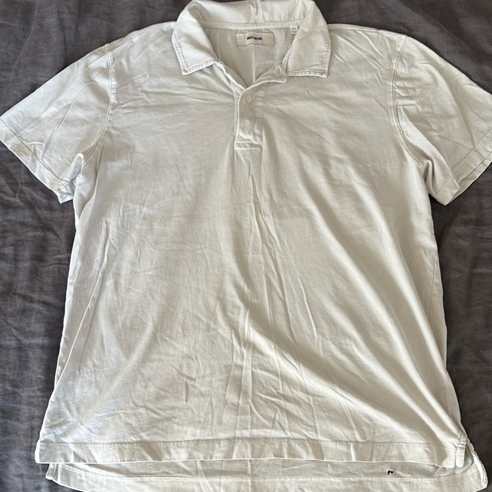 Buck Mason Cotton Short Sleeve Polo